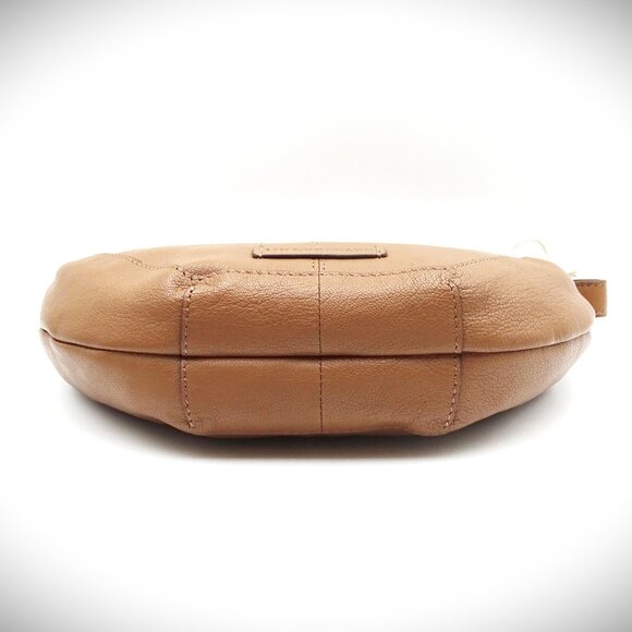 LUCKY BRAND Genuine Honey Tan Color Leather Shouler Bag - Picture 6 of 11